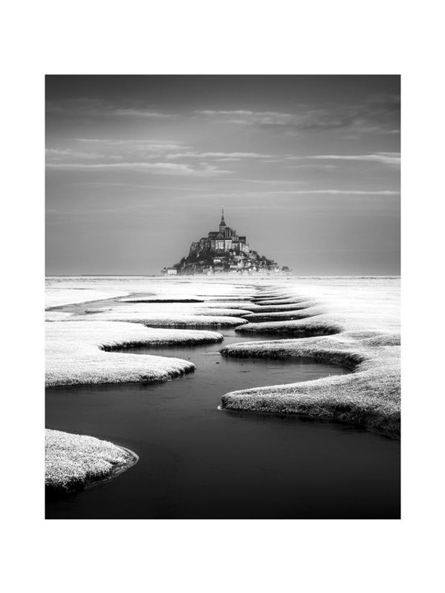 Les méandres glacées du Mont Saint-Michel