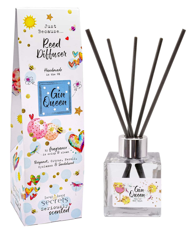 Just Because Occasion Sparkly Diffusers – Gin Queen, 100ml