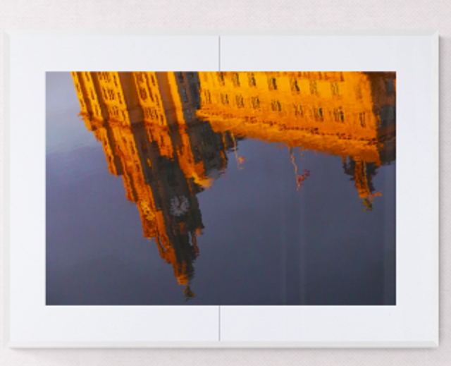 Silence in a Golden Reflection - Print