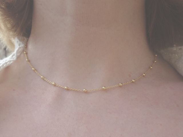 chaîne plaqué or 3 microns