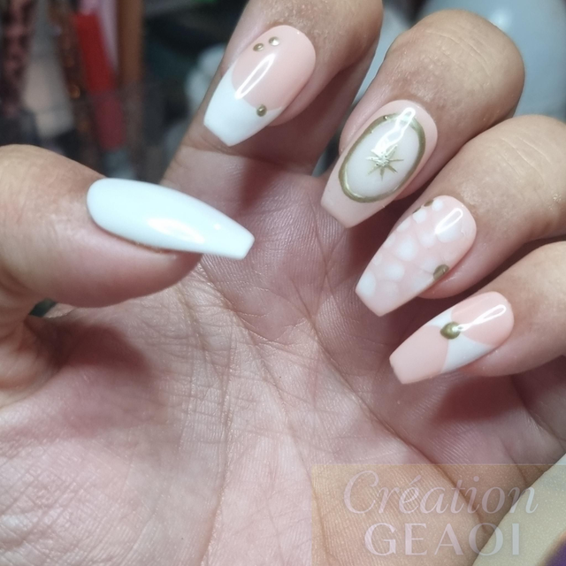 Happy K white little ballerine S création sur commande délai de 7jours ouvrable