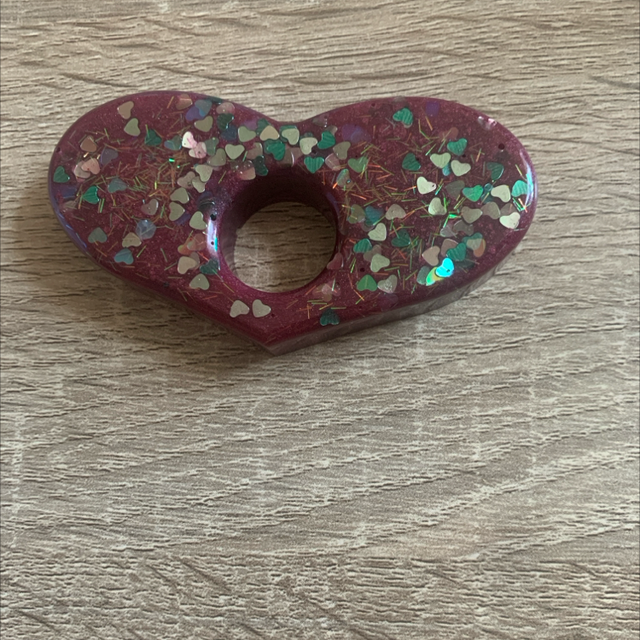 Bague de lecture cœur S