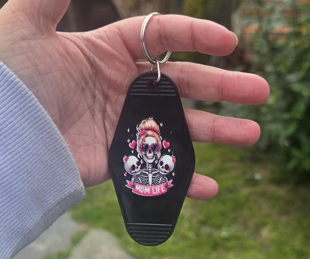 Mum Life: Undead Edition Keyring