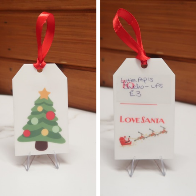 Reusuable Christmas Gift Tags