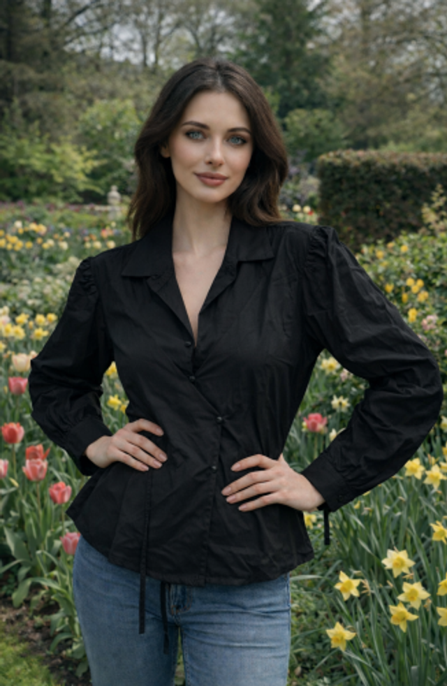 Blouse Dolce - zwart