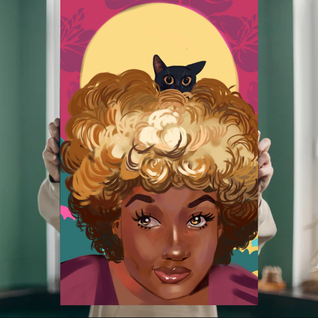 Cherry - format A1 rigide brillant 