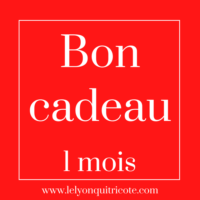 BON CADEAU - Cours illimité nominatif - 1 mois