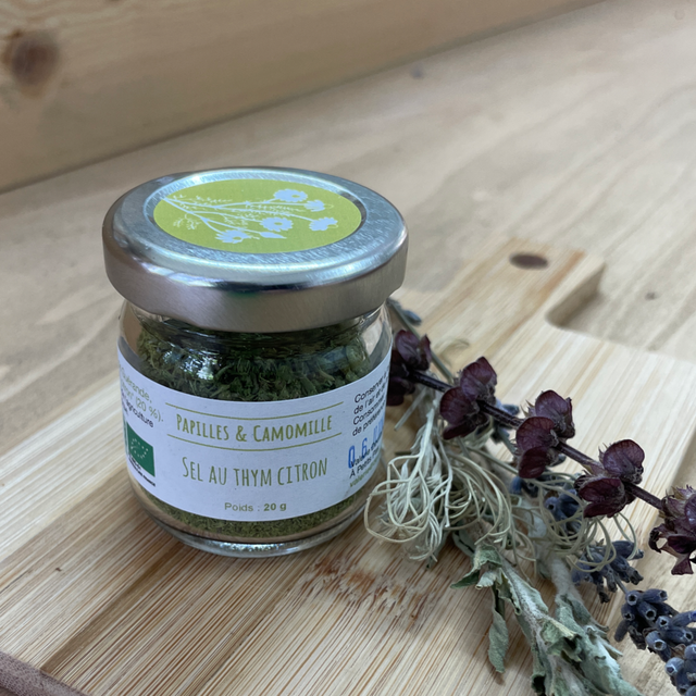 Sel au thym citron