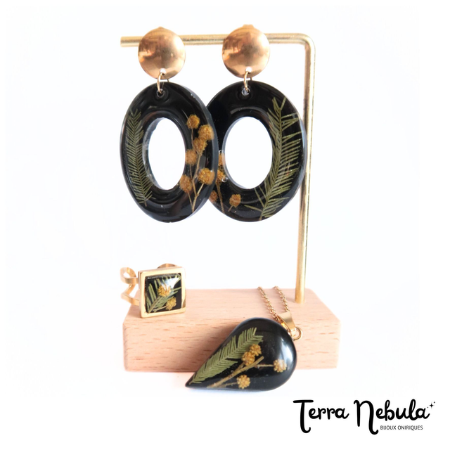 Grande Parure fleurie Élégance (mimosa) | PA13 