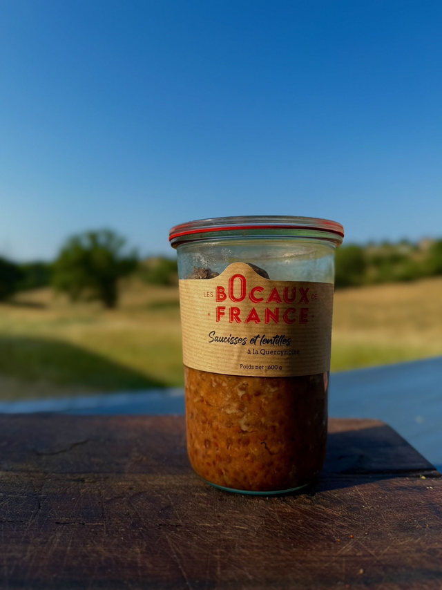 🌭 Saucisse & Lentilles du Lot – Recette de Terroir