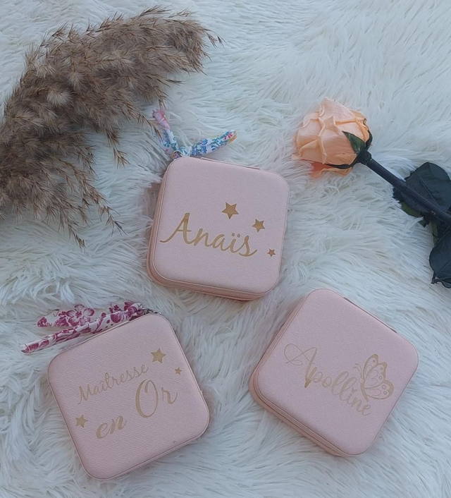 Boite à bijoux de voyage