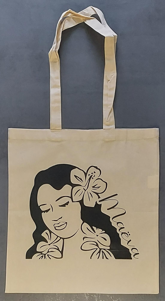 Tote-bag vahiné personnalisable 