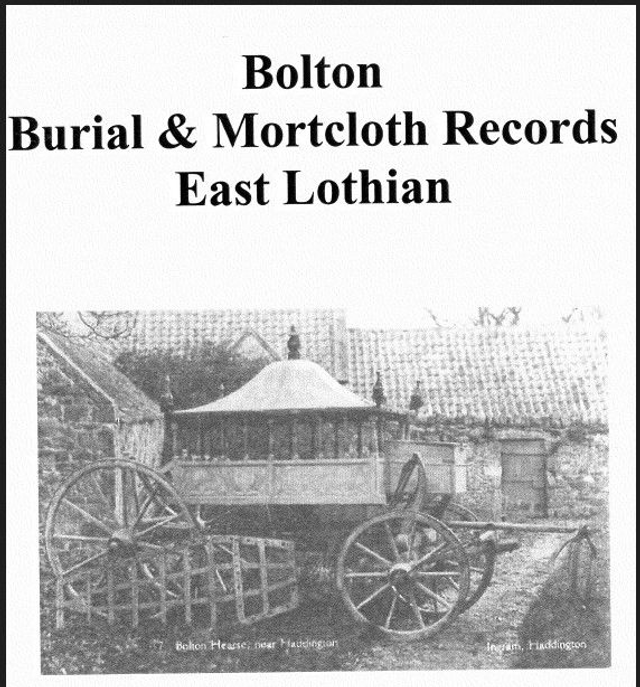 Bolton Burial &amp; Mortcloth Records