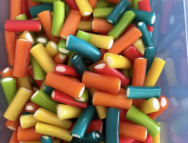 Mini cable lisse reglisse Halal DULCEPLUS (100g)