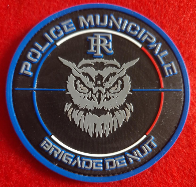 Patch pvc Brigade de Nuit hibou