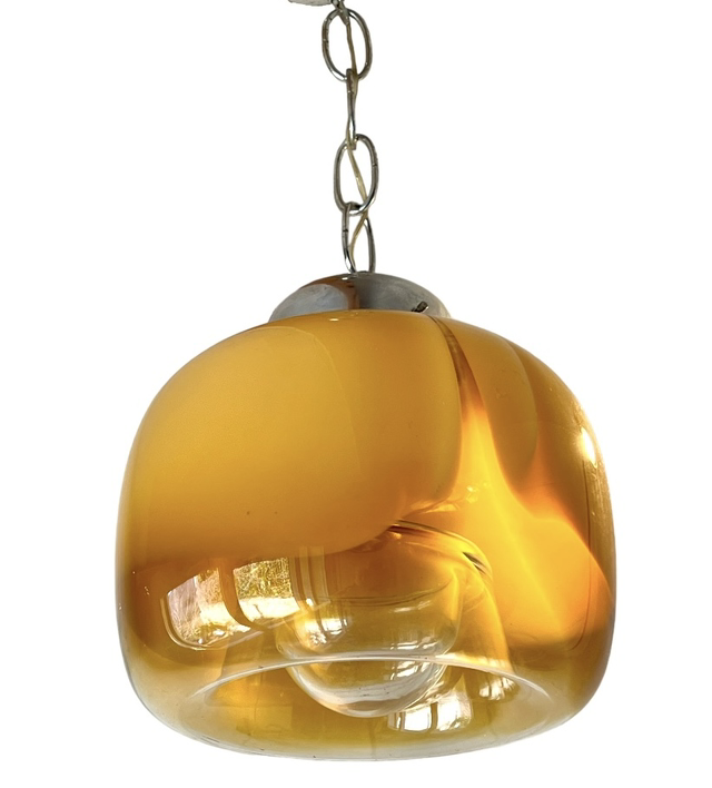 Grande suspension Murano Mazzega Carlo Nason années 70 