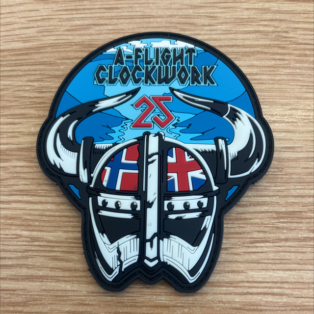 A Flight Glow in dark badge 