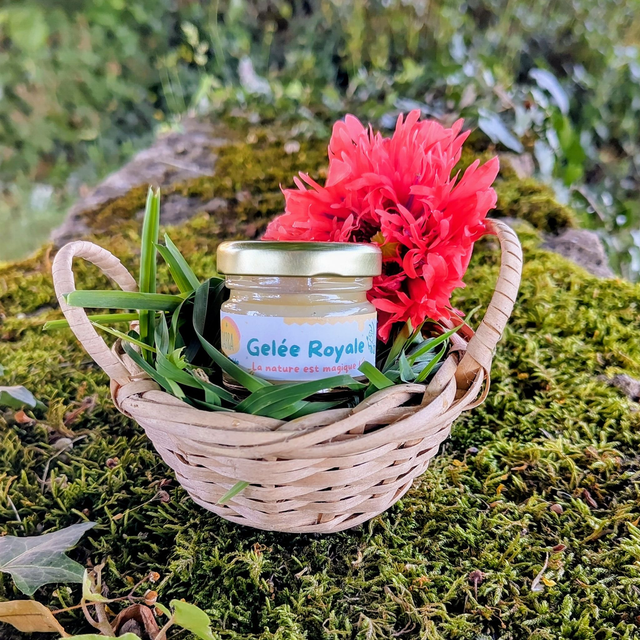 Gelée royale - 30g Nature Cassis ou Orange