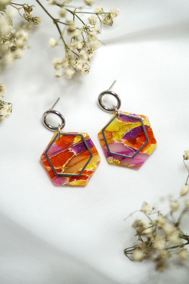 Coloris pop - Boucles Maya