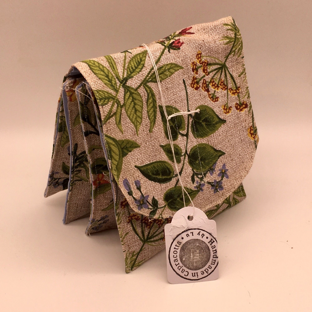 Astuccio a fisarmonica multitasche piccolo Capracotta Handmade