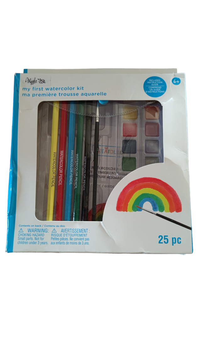 Kit ma première trousse aquarelle 6+
