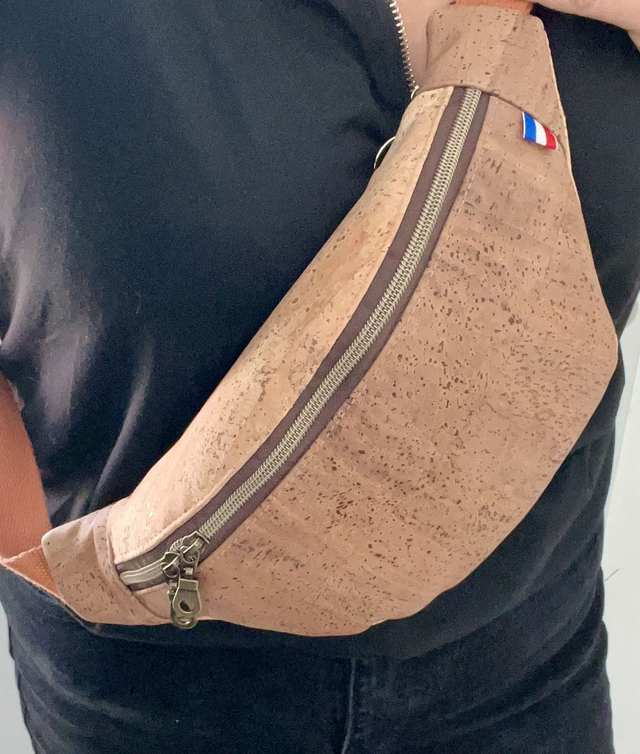 Sac banane « tabac »