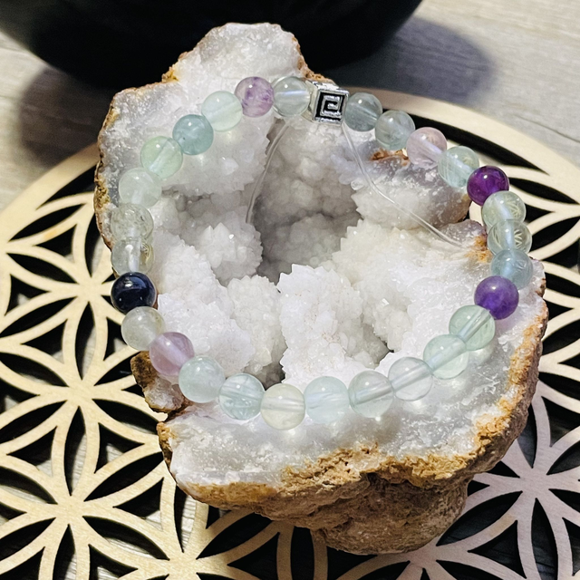 💐🌈Bracelet en Fluorine