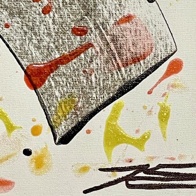 Rouge à lèvres - 20x20cm - 2015