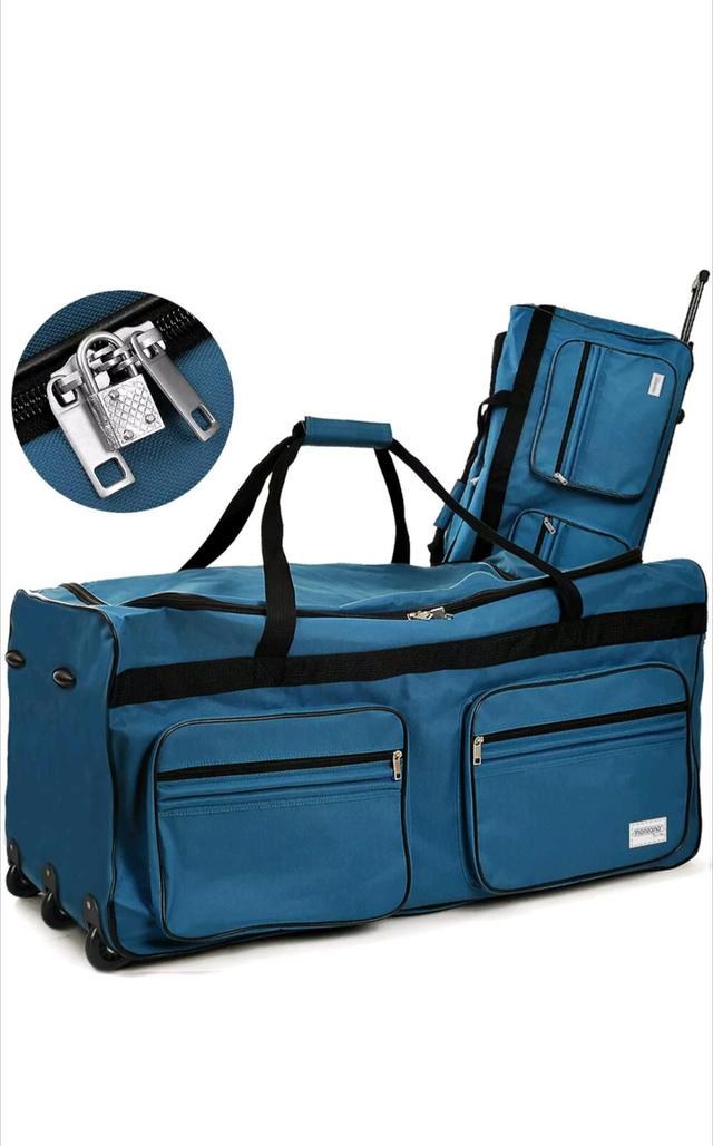 XXL Reisetasche mit Trolleyfunktion – 160 L, B-Ware