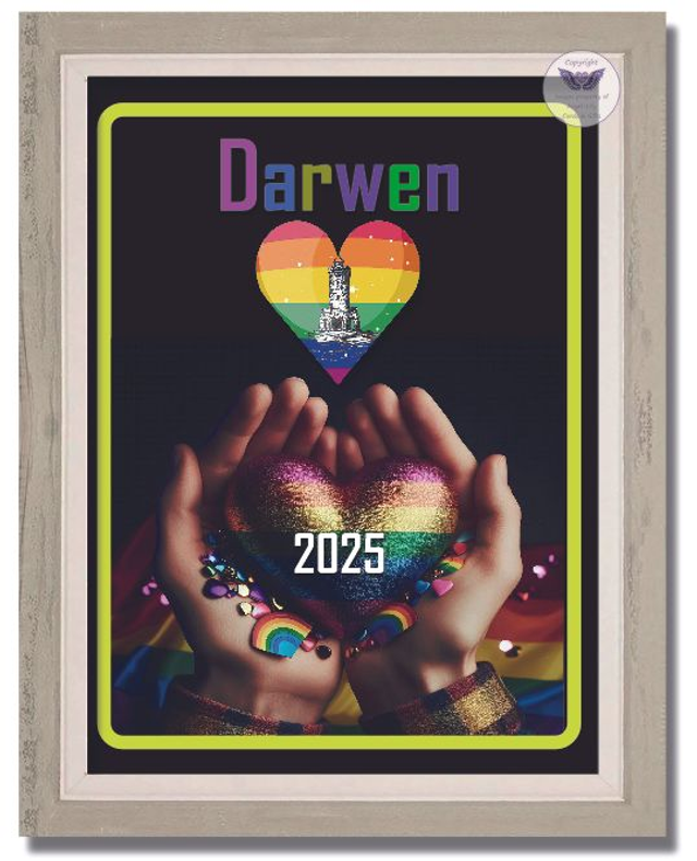 Darwen Pride Framed Print - FR07