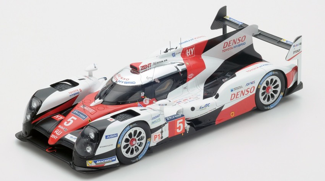 Toyota TS050 Hybrid #5 Le Mans 2016 S. Buemi/Davidson/Nakajima Spark 1:18