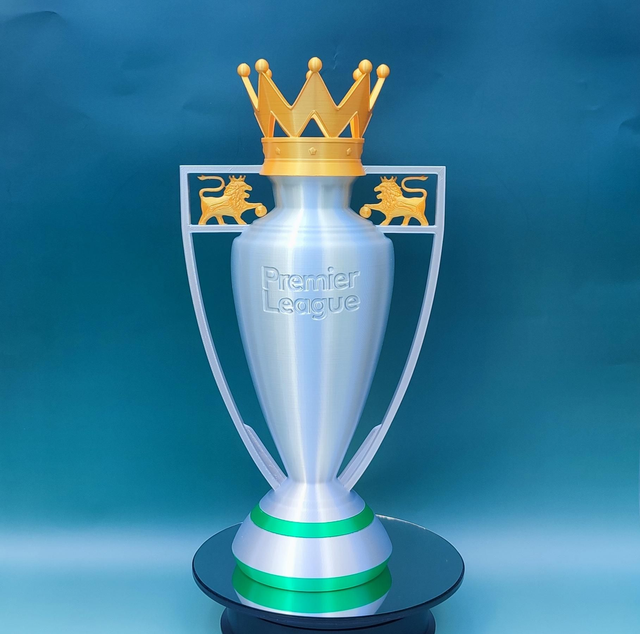 English League Trophy Replica, 3D Printed, Football Trophy Replica, Soccer Fans Gift, Sports Replica, Football Memorabilia, Custom Trophy
