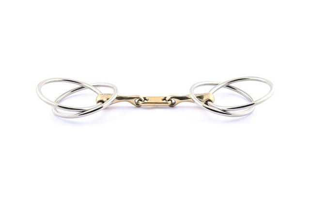 Mors JUMP'IN 4 anneaux torsadé à palette