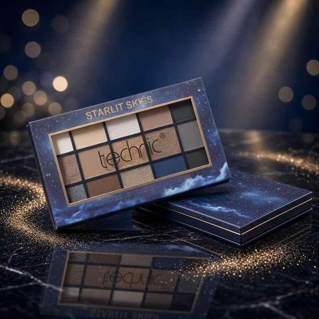 Technic Eyeshadow Palette – Starlit Skies | Eye Makeup