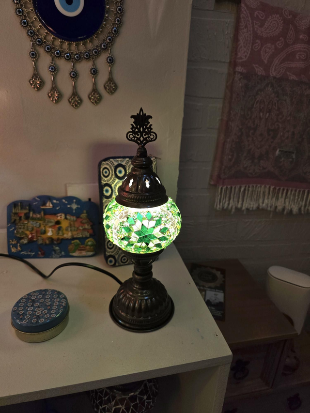 Small Mosaic Table Lamp