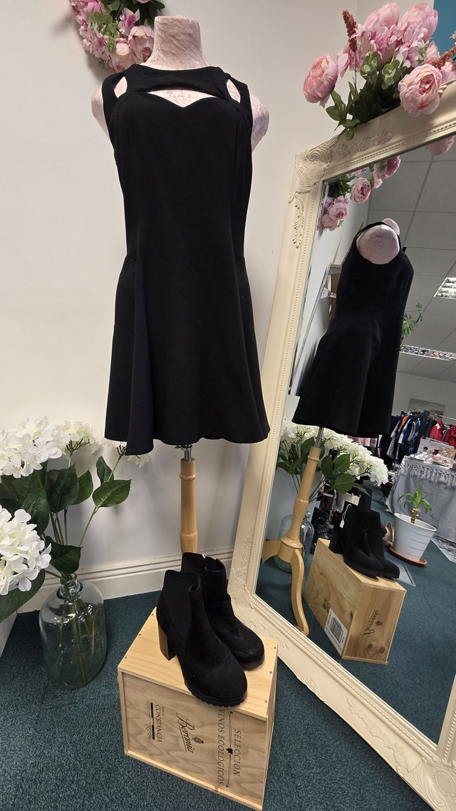 Short black dress