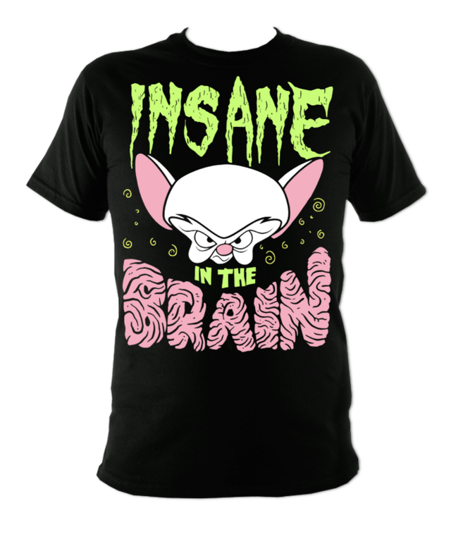 Pinky and The Brain Insane T-shirt 