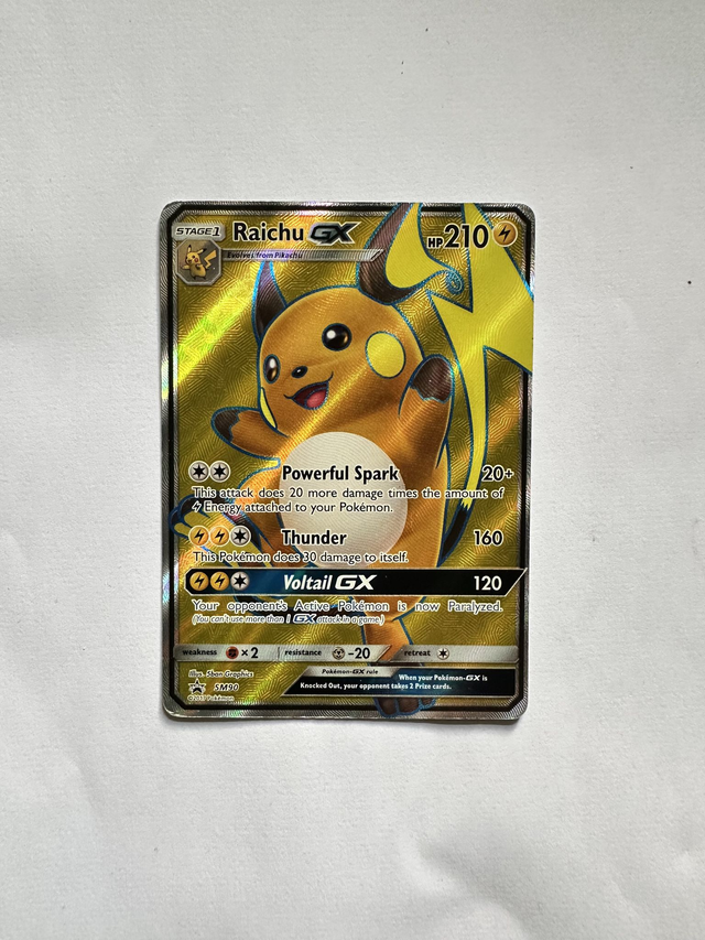 Raichu GX Promo - (Heavy Played) 