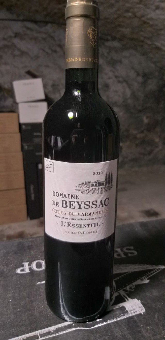 Essentiel 2015 - Rouge Sec Tranquille - Domaine de Beyssac (Frédéric Broutet)