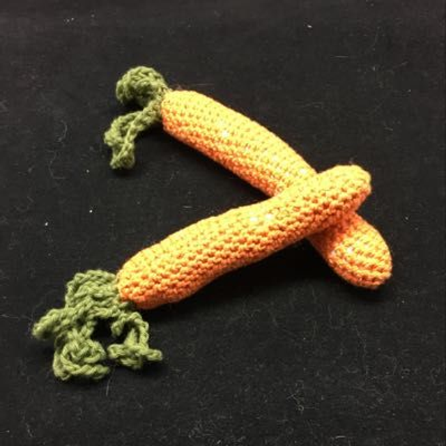 Carotte en Crochet