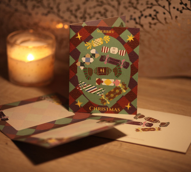 &#039;Merry Christmas&#039; wish card