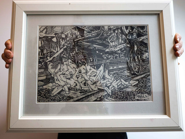 Dessin original - Catrails