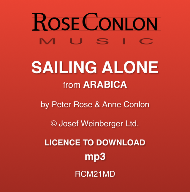 SAILING ALONE  (from Arabica by Peter Rose &amp; Anne Conlon)