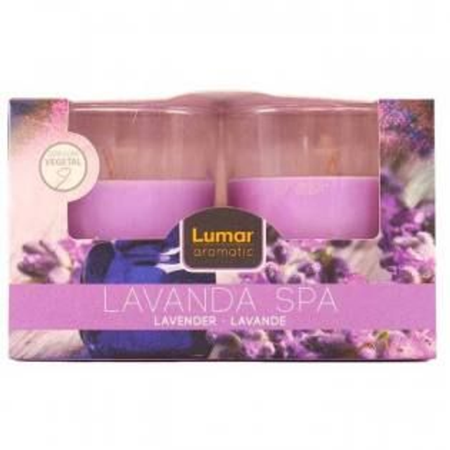 Lot de 2 bougies - Lavande Spa