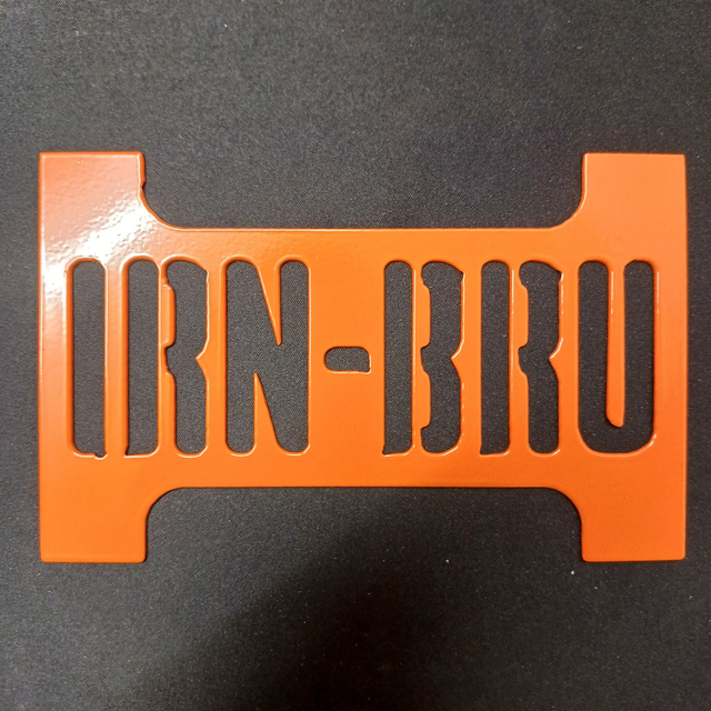 IRN-BRU Plaque