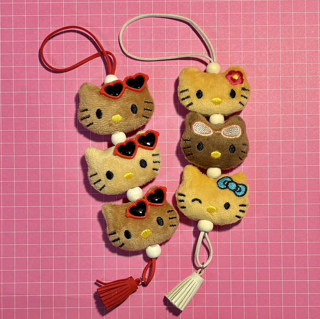 Kitty Plush Hanger 2 designs