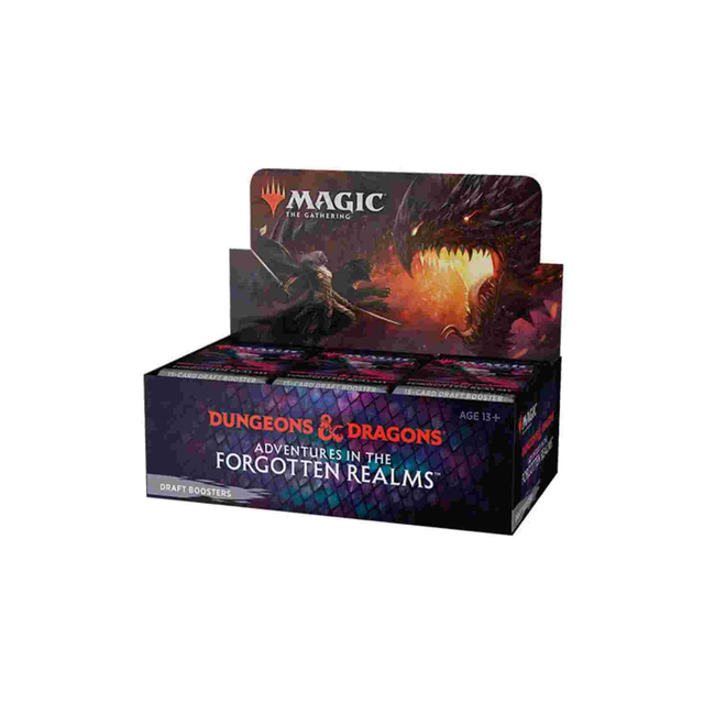 Booster Box Draft Italiano Dungeons & Dragons Avventure nei Forgotten Realms 2021 Display ITA - MTG  