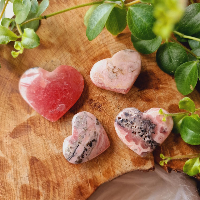 Rhodochrosite Small Heart