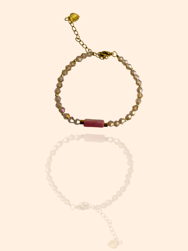 Bracelet « ÉLYA » rose 