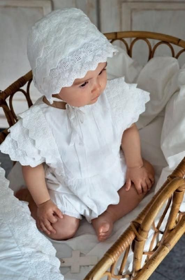 Tenue de Baptême Blanc | Sophie